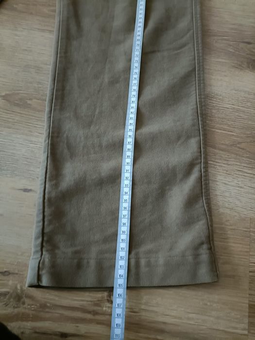 Spodnie Marks&Spencer L 34 31 bawełniane męskie xl vbawelna brązowe