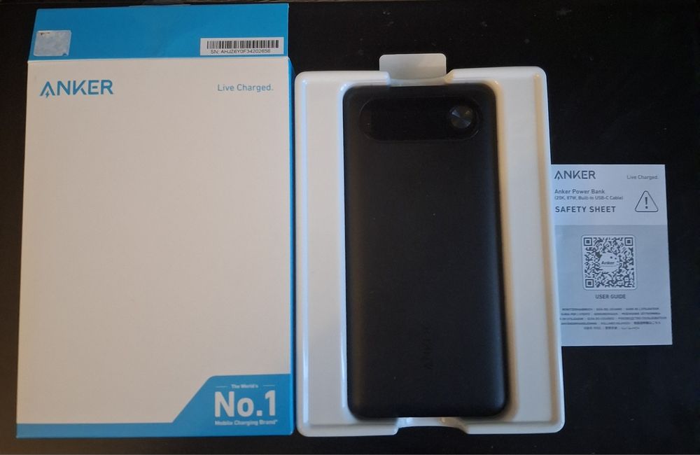 zestaw produktów anker (detale w opisie)