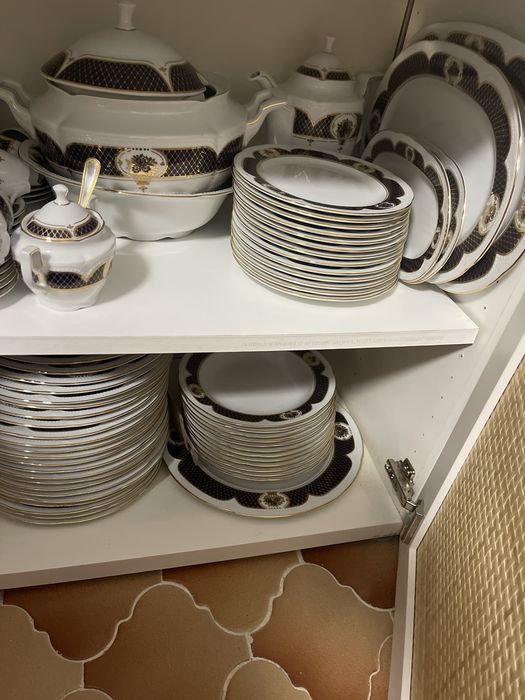Servico jantar antigo, compteto