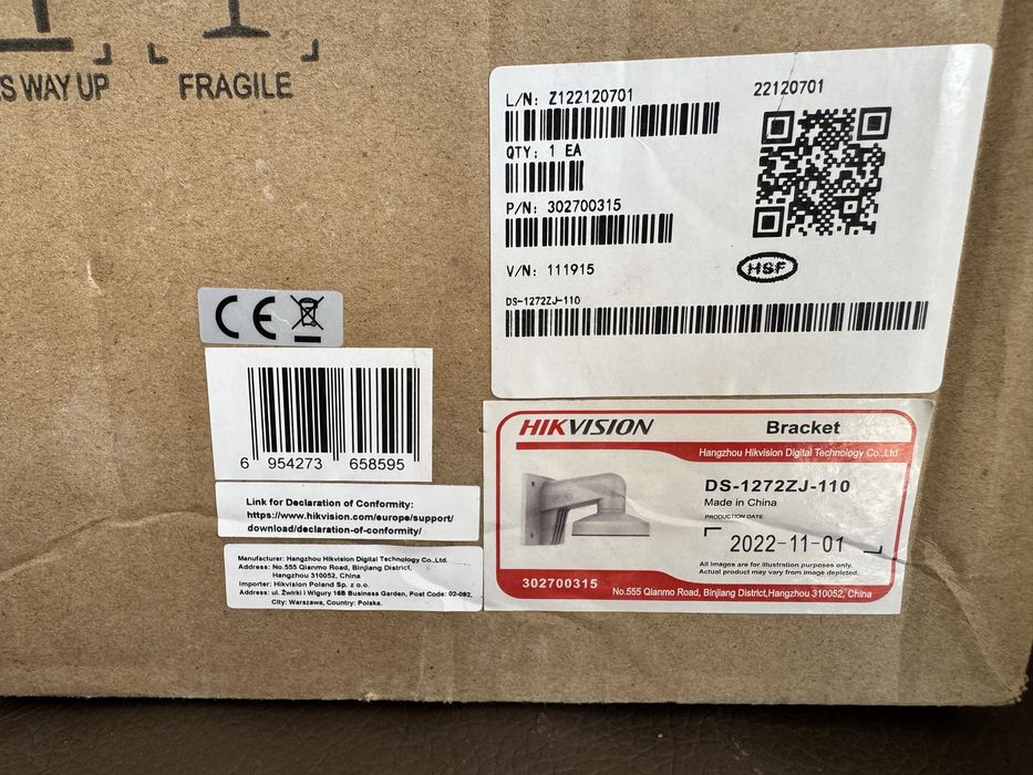 Uchwyt HIKVISION DS-1272ZJ-110 Kraków