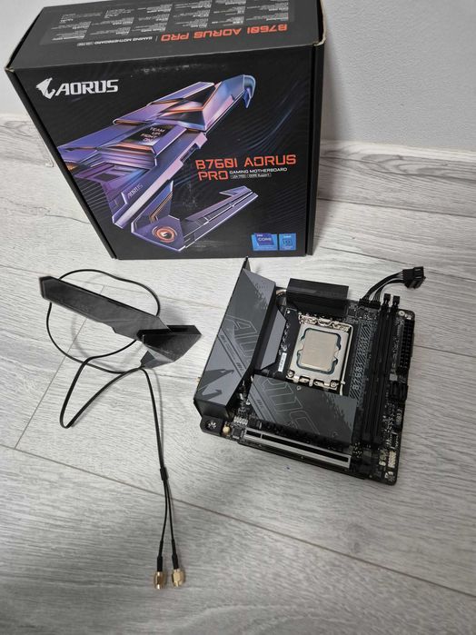 mini-ITX s1700 сет Intel Core i5-12500 4.6ГГц з відео + AORUS PRO Wi-Fi. Trade-IN