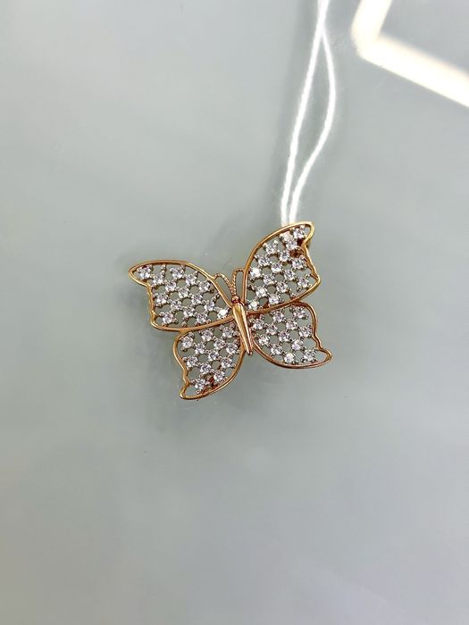 Золота брошка 585