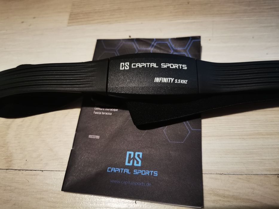 Capital Sports Infinity 5.5 pasek mierząc puls na klatkę piersiową