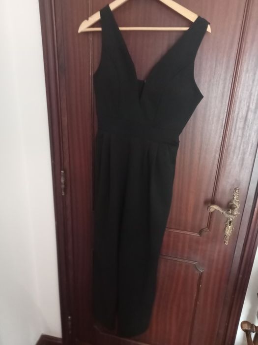macacão preto  feminino