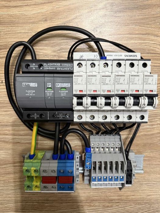 Узел защиты електрощиток