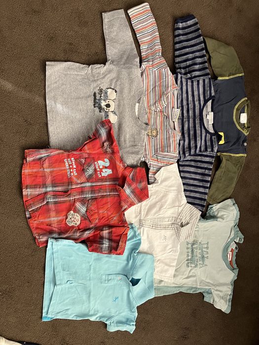 Duża paka ubrań dla chłopca rozmiar 68