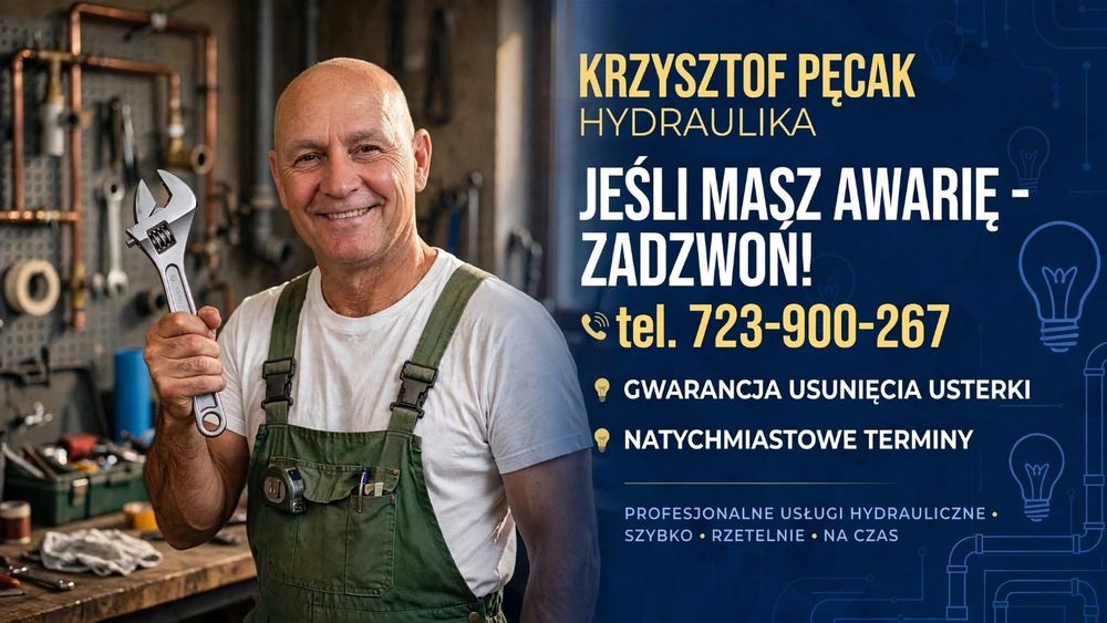 HYDRAULIK Rumia,Reda,Wejherowo,Gdyniaawarie,poprawki,całe instalacje