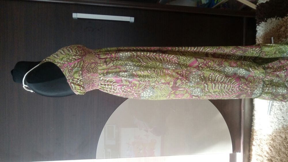 Sukienka maxi S kolorowa