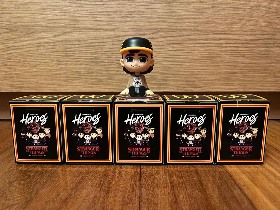 Coleção completa Stranger Things McDonald's 6 figuras novas com caixas
