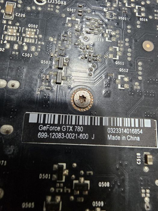 Gtx 780 fouders edition para coleção ou reparação