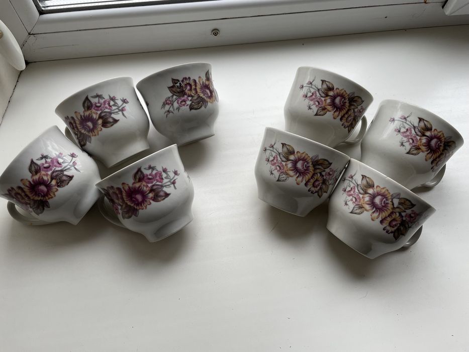 Чашки радянських часів (8 шт. )