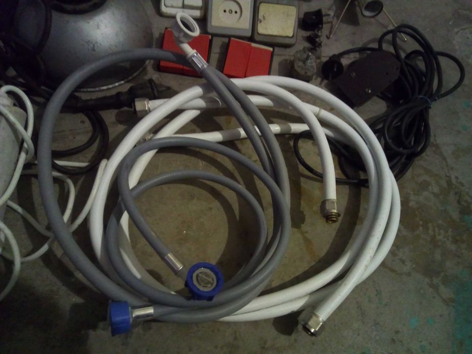 Переноска плафон люстра  шланг тройник удлинитель (ОДНИМ лотом)