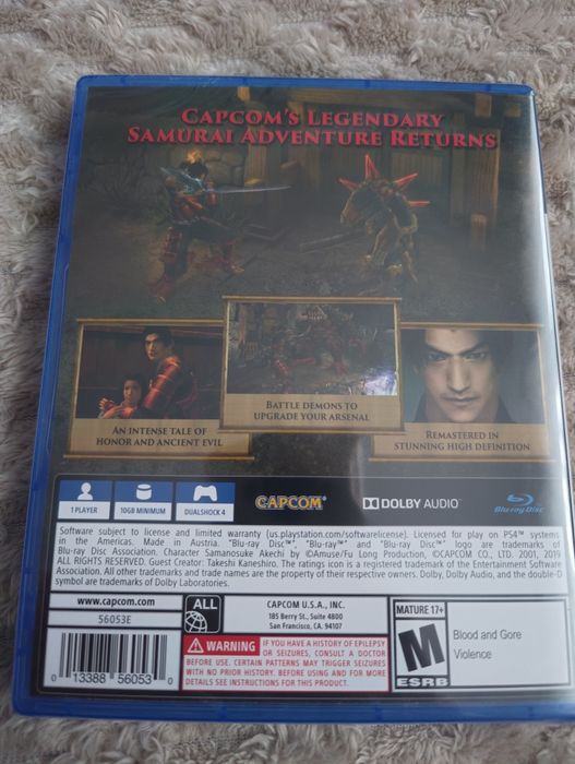 Onimusha Warlords PS4 PS5 | Nowa!