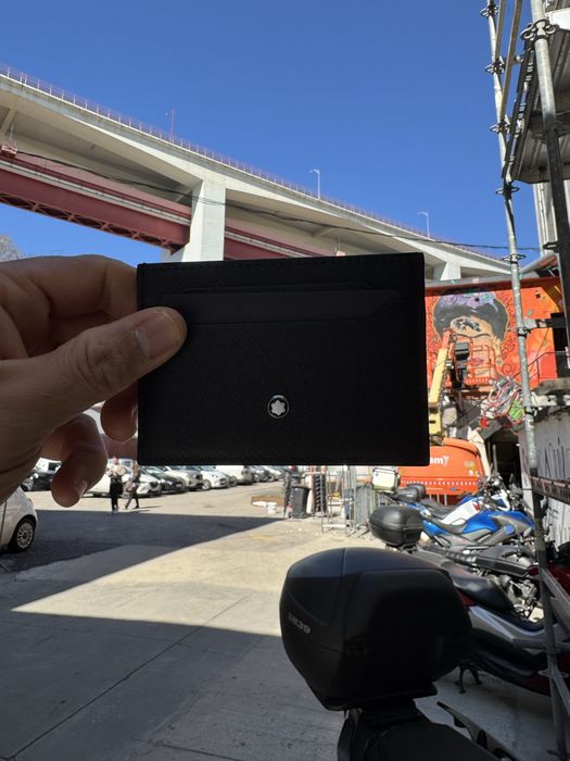 Porta cartoes Montblanc