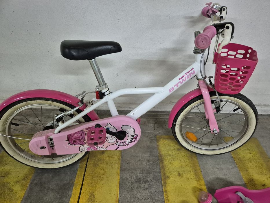 Bicicleta de menina com acessorios - roda 16