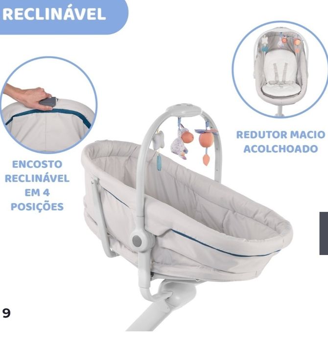 Baby hug 4 em 1 da Chicco desde os 0 meses