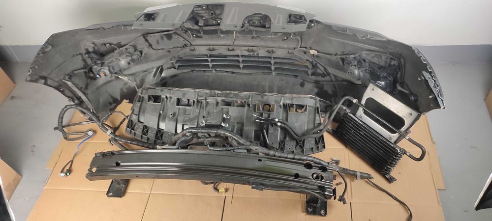 NISSAN X-TRAIL T32 zderzak kamera belka chłodnica czujnik