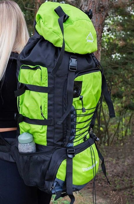 Duży Plecak Turystyczny Trekkingowy Górski 90L Męski Damski Survival