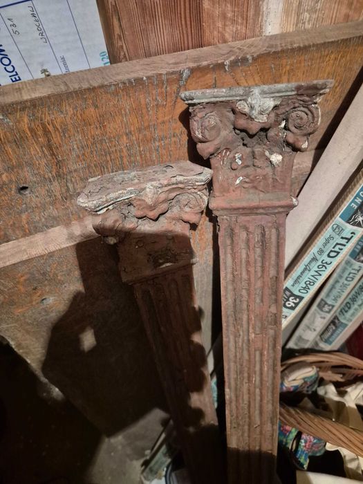 zabytkowe poręcze ,tralki,słupki