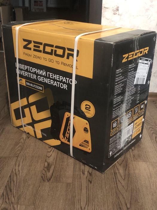 Генератор інверторний ZEGOR DIN-BLITZ2200 2,0/2,2 кВт