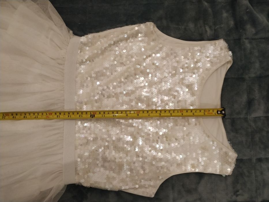 Sukienka biała anioł jasełka r. 152/158