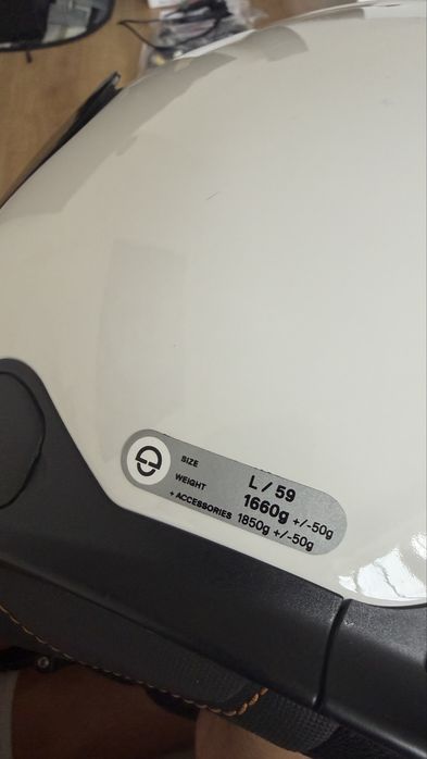 Kask Schubert E2 rozm. L59 plus druga szyba, lepszy C5
