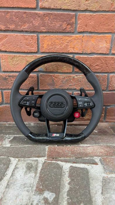 Спортивне кермо Audi RS/S-line A3/A4/A5/A6/A7/A8/Q2/Q3/Q5/Q7/Q8