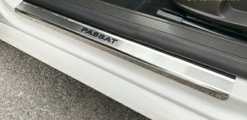 Накладки на пороги Passat b7/cc USA (пассат б7 Америка)