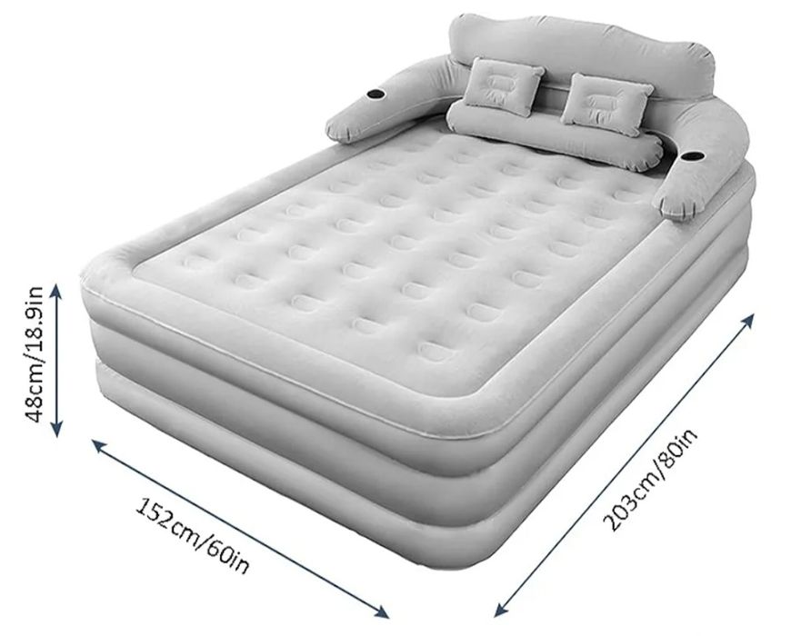 Nowy materac łóżko samo pompujące kempingowe