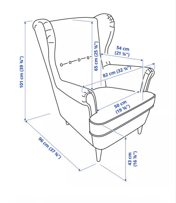 Cadeirão Ikea praticamente novo