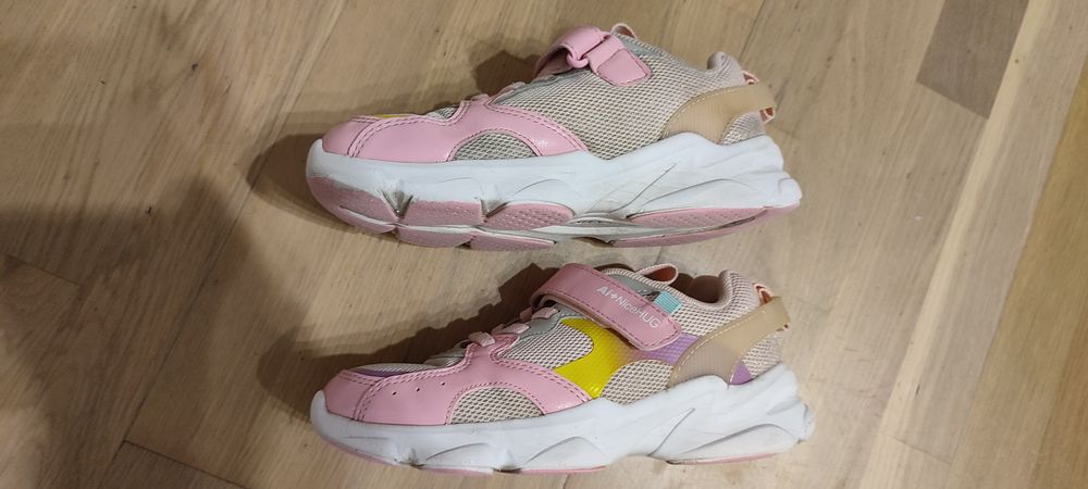Buty sportowe dziewczęce ABC KIDS w rozmiarze 33 oraz 34