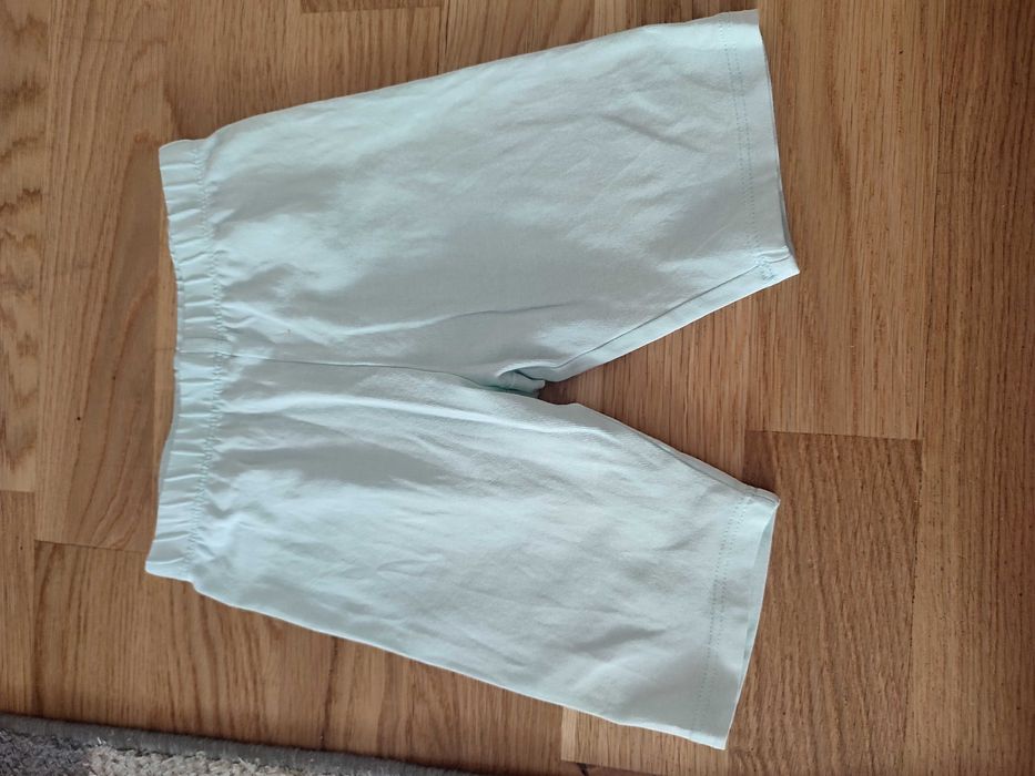 Kolarki getry krótkie miętowe H&M 104