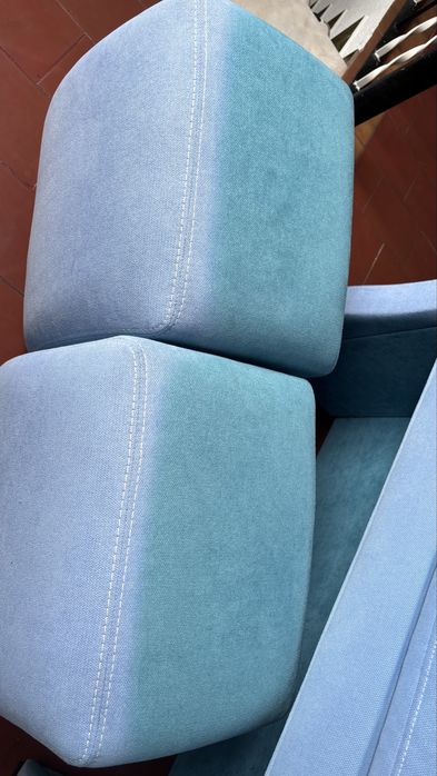 Sofa com chaise longue + 2 lugares