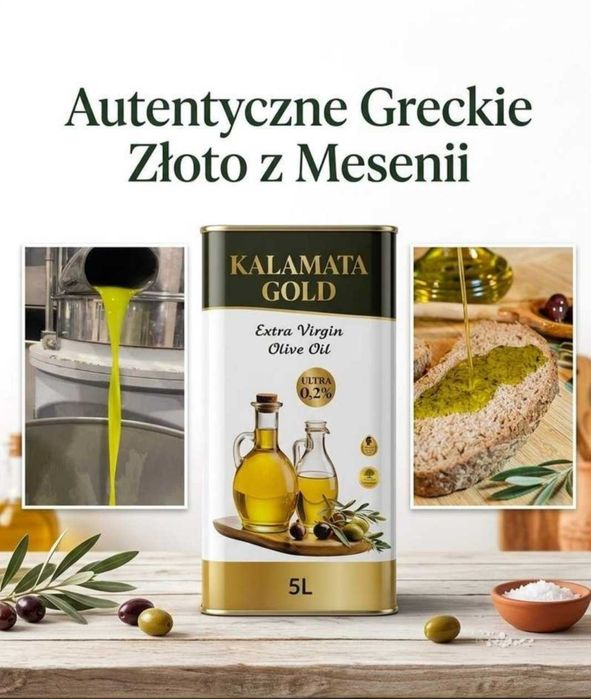 Oliwa z oliwek Extra Virgin Gold Kalamata