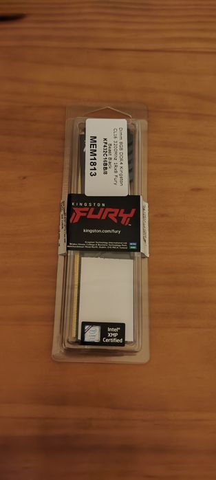 RAM 8GB (1x8GB) DDR4 FURY Beast Black (3 em stock)