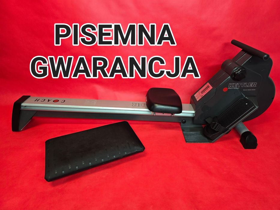 Jedny taki Mocny Wioślarz Kettler Coach Cichy Magnetyczny GWARANCJA Wiosło Wiosła Trenażer