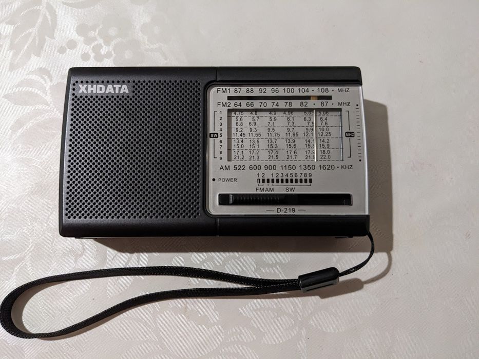 Малогабаритний радіоприймач XHDATA D-219