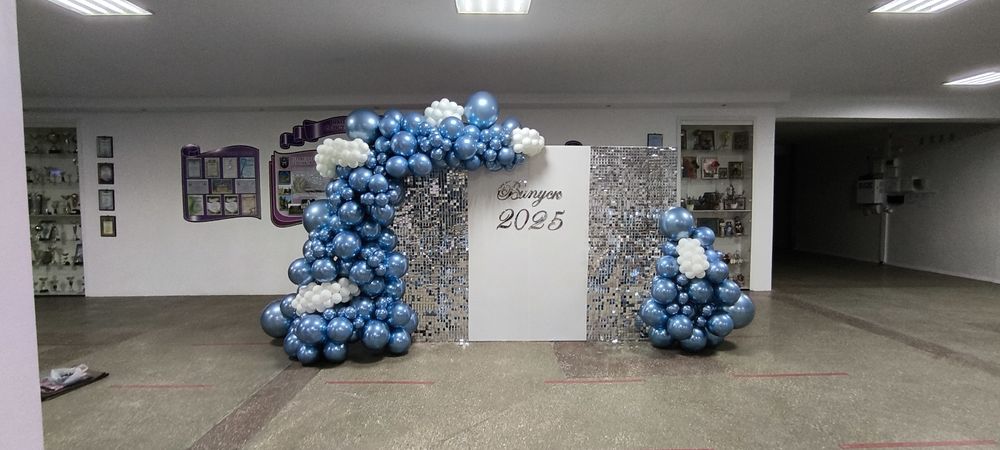 Гелієві кульки, фотозони, повітряні кульки