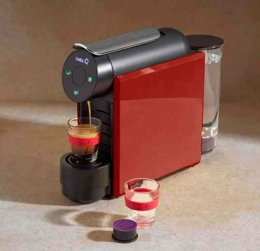 DELTA Q - Máquina de café Mini QOOL - Vermelha