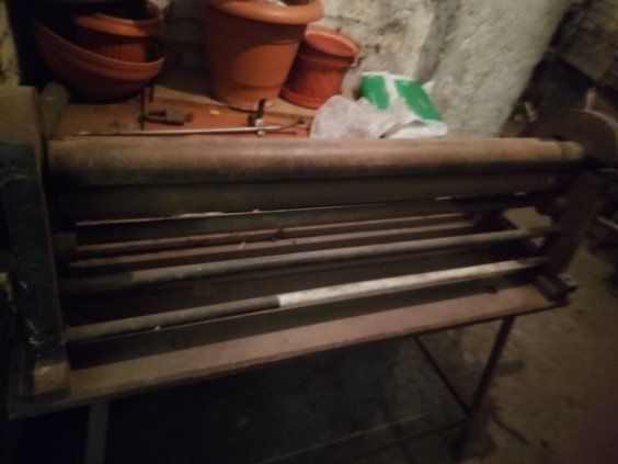 Zestaw maszyn dekarskich: Zaginarka, Walcarka, Gilotyna do blachy
