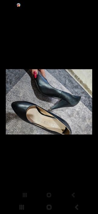 Szpilki damskie czarne