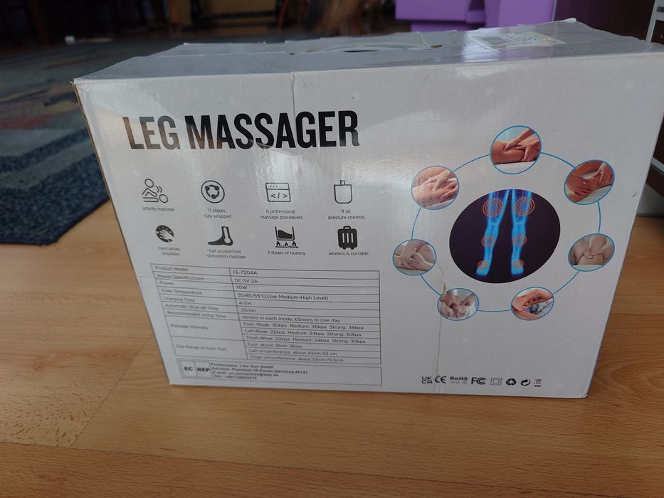 Masażer presoterapia