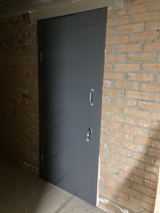 Двері Металеві технічні, кладовка, гараж, вхідні