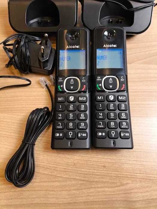 Alcatel F860 Duo Black – telefon stacjonarny