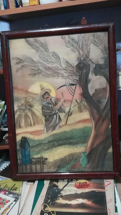 Obrazek Stryjeńska Lato żniwa  1951 rok           M