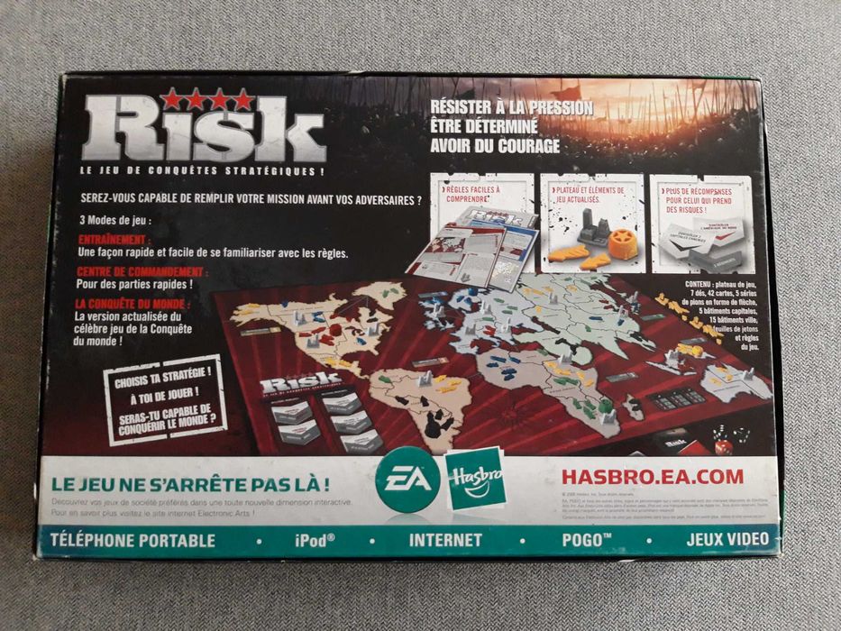 Jogo de tabuleiro, sociedade RISK.