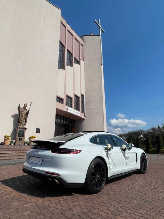 Samochód Auto do Ślubu Wesele Porsche Panamera 4S