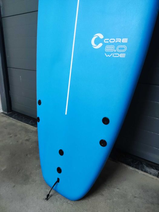 Prancha de Surf Waterfall Core 8' Wide (Azul) — Como Nova