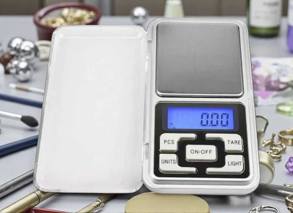Високоточні міні-кишенькові ваги до 500г/0,01 г, точні цифрові