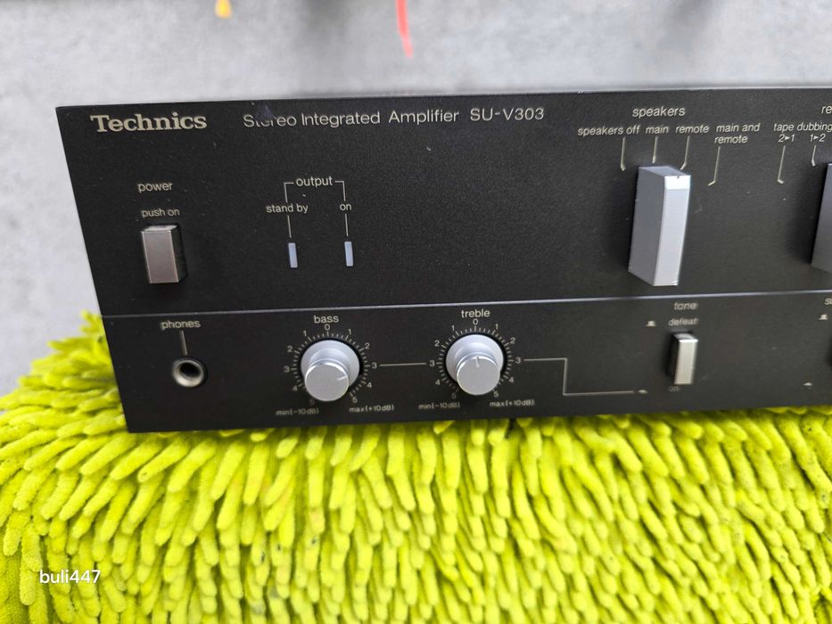 wzmacniacz technics su-v303 na tranzystorach